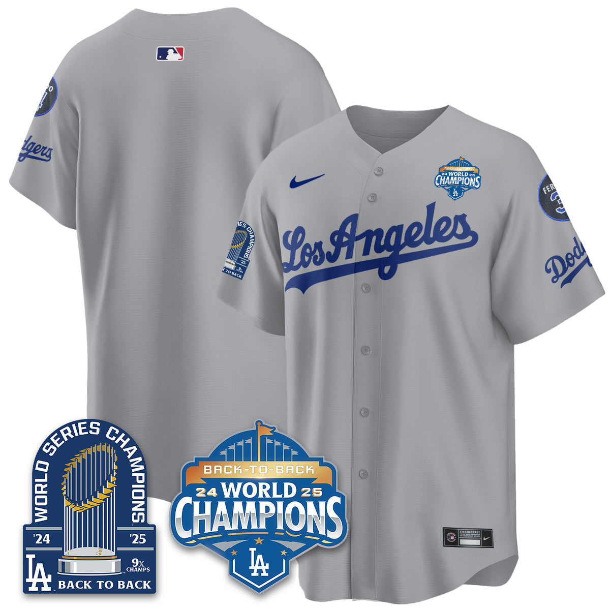 LAD Alternate  Vapor Limited Jersey - 9x Champs - All Stitched-DTD
