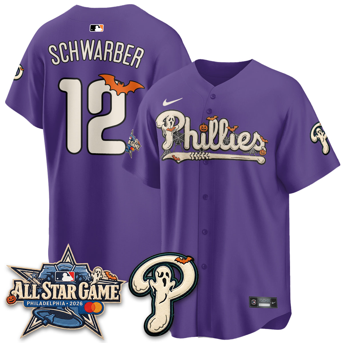 PHI Halloween 2026 Vapor Limited Jersey - Stitched-DTD