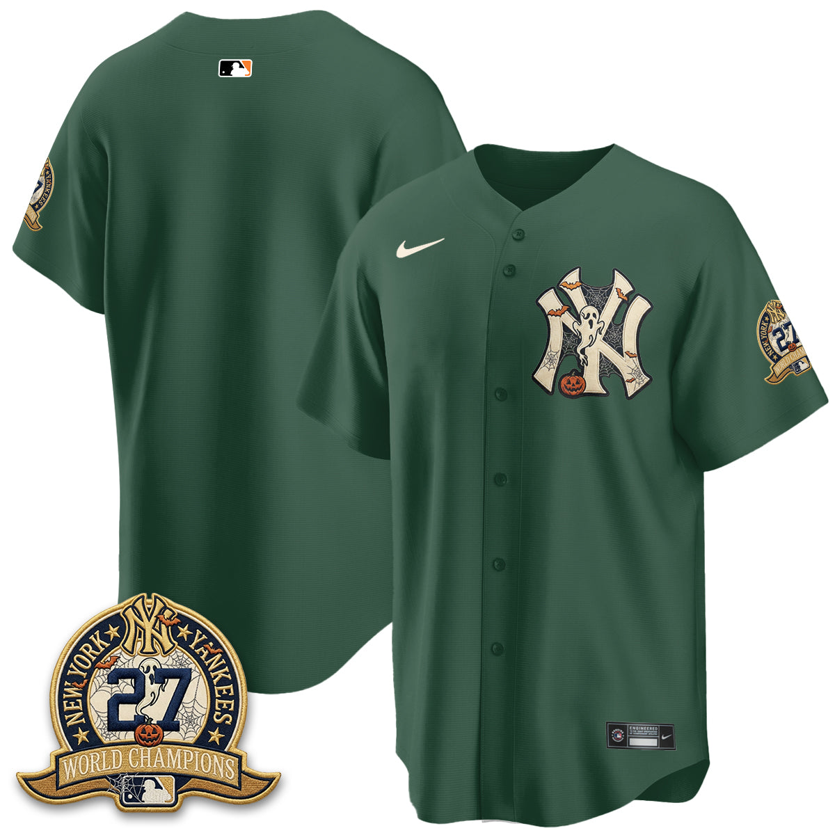 NYY Halloween 2026 Vapor Limited Jersey - Stitched-DTD