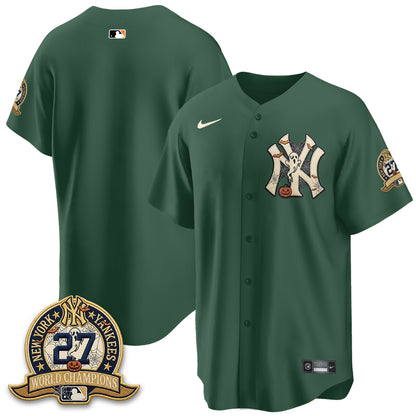 NYY Halloween 2026 Vapor Limited Jersey - Stitched-DTD