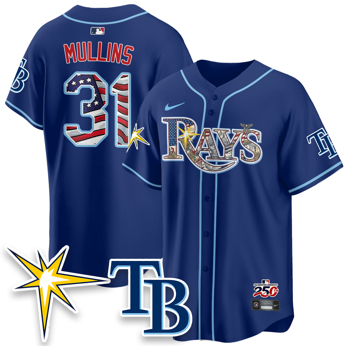 TB Independence Day USA 2026 Vapor Limited Jersey - Stitched-DTD