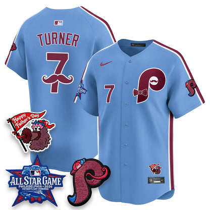 PHI Happy Father's Day Vapor Jersey - Stitched-DTD