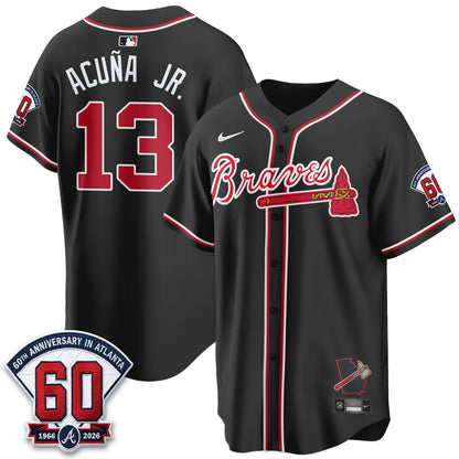 ATL 2026 Black Out Style Vapor Limited Jersey - All Stitched-DTD
