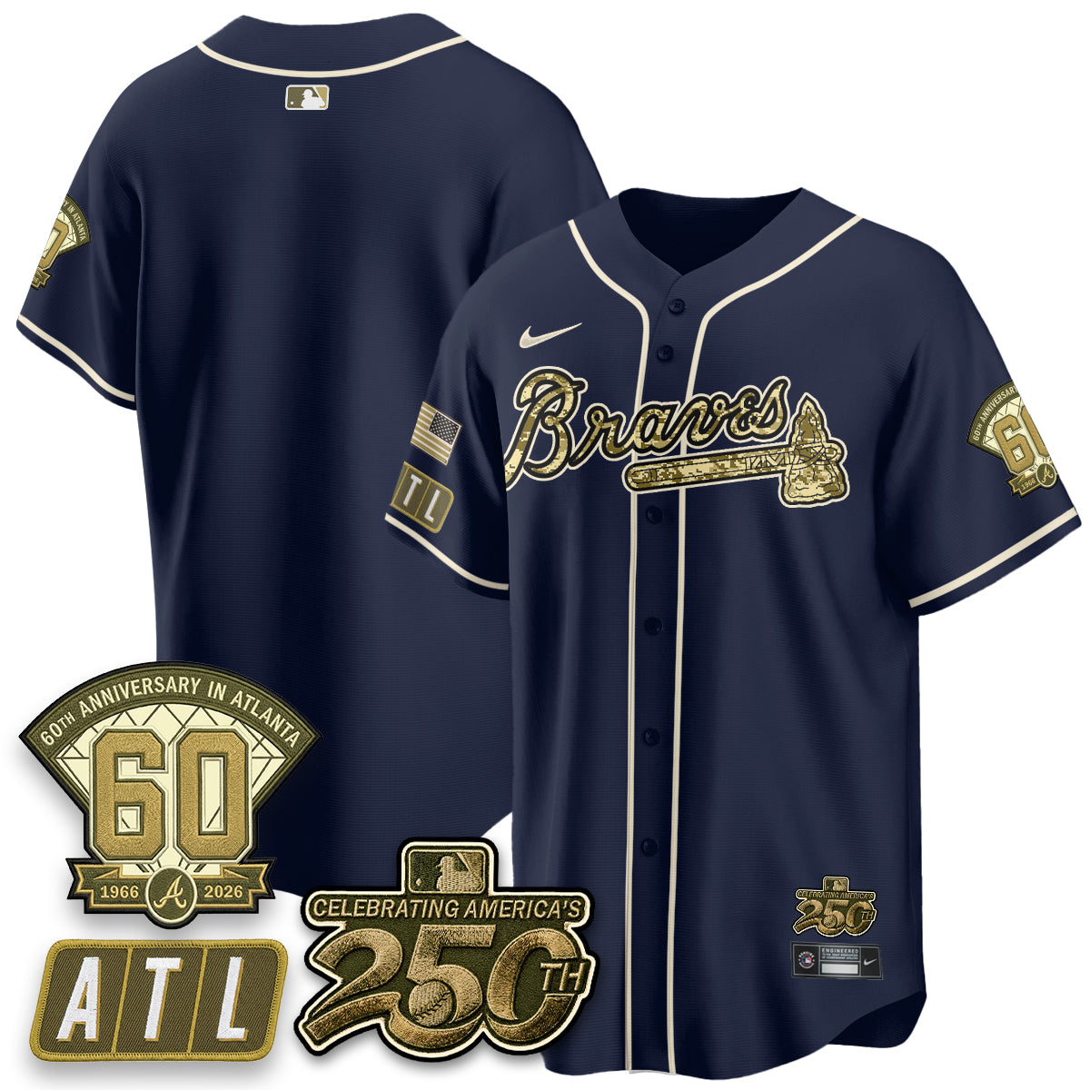 ATL Salute to Service 2026 Vapor Limited Jersey - All Stitched-DTD