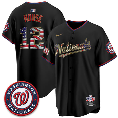 WSH 2026 Independence Day USA Vapor Jersey - Stitched-DTD