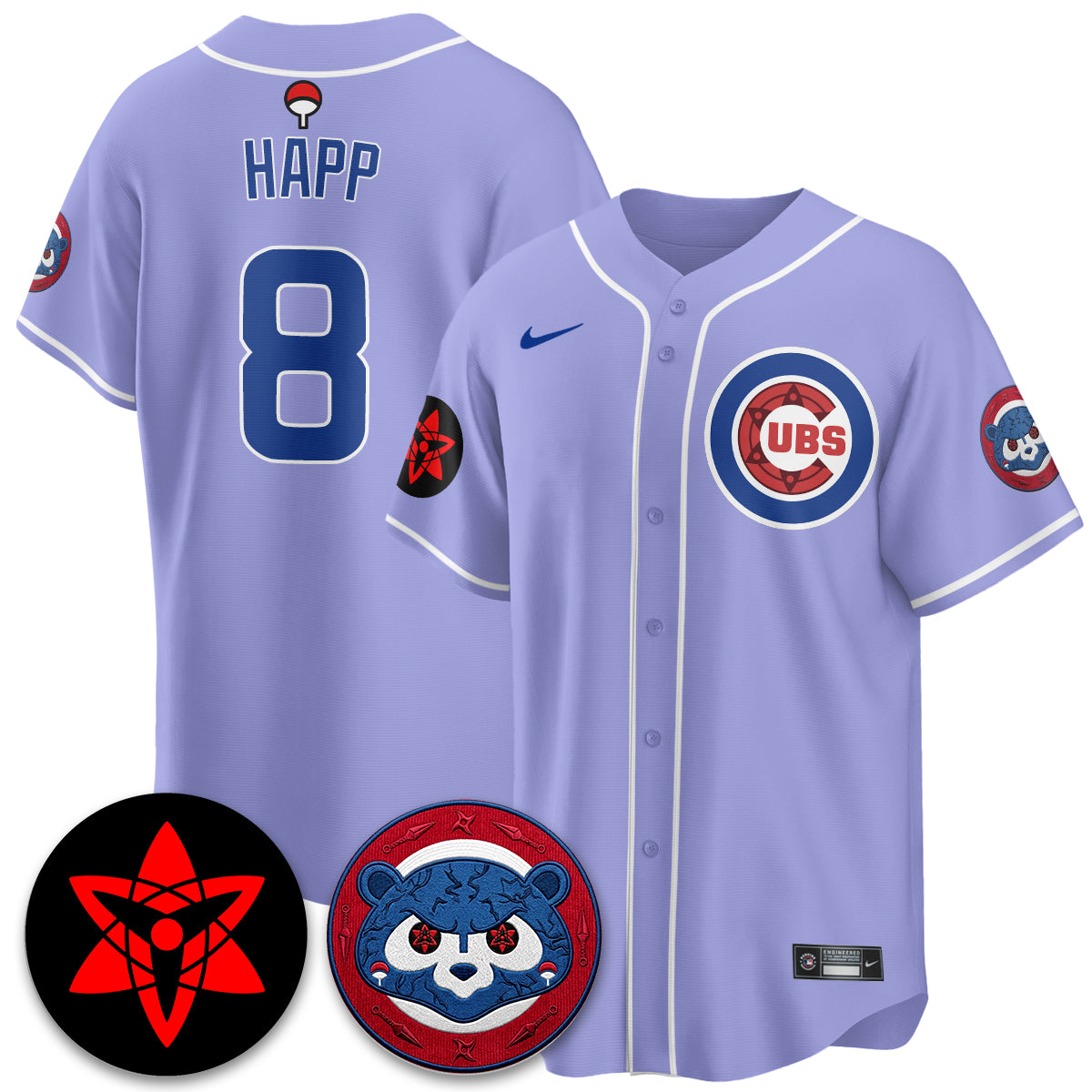 CHC Uchiha Sasuke Vapor Limited Jersey - Stitched-DTD