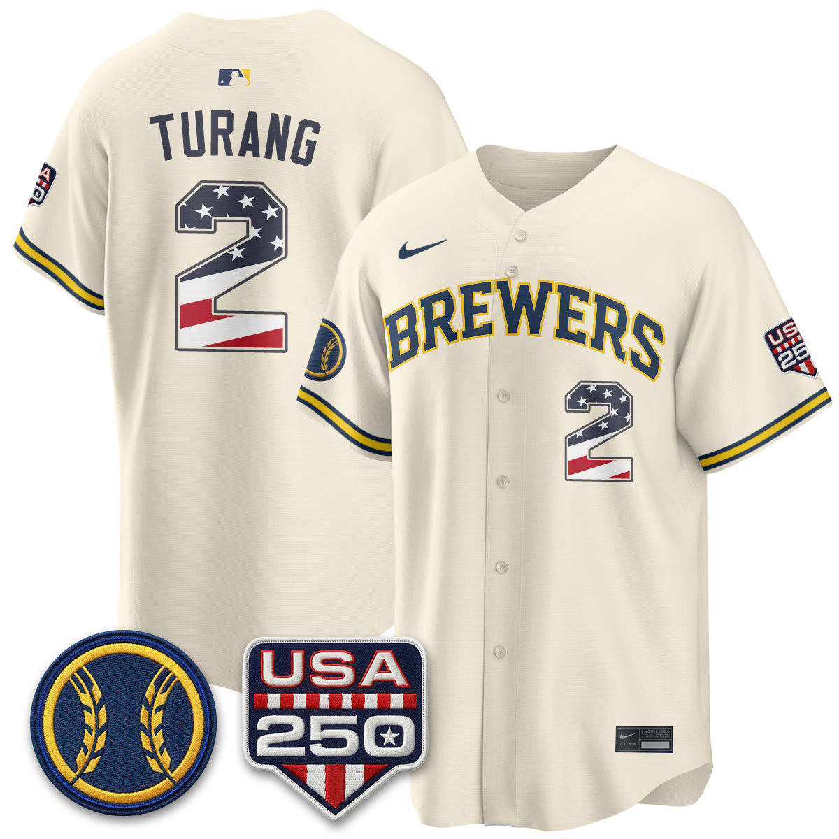 MIL Fourth of July Vapor Limited Jersey - Stitched-DTD
