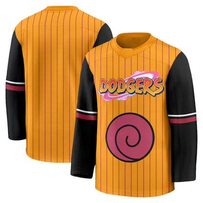 LAD Naruto Edition Vapor Hockey Jersey - Stitched-DTD