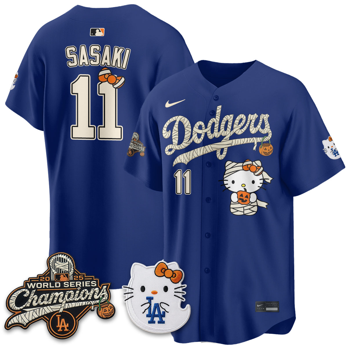 LAD Halloween 2026 Vapor Jersey V2- Stitched-DTD