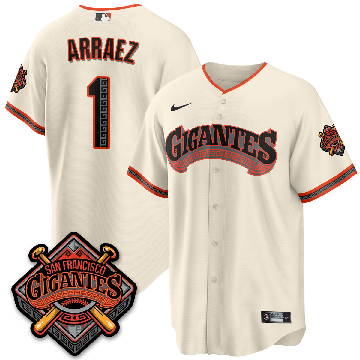 SF GIGANTES Vapor Limited Jersey - All Stitched-DTD