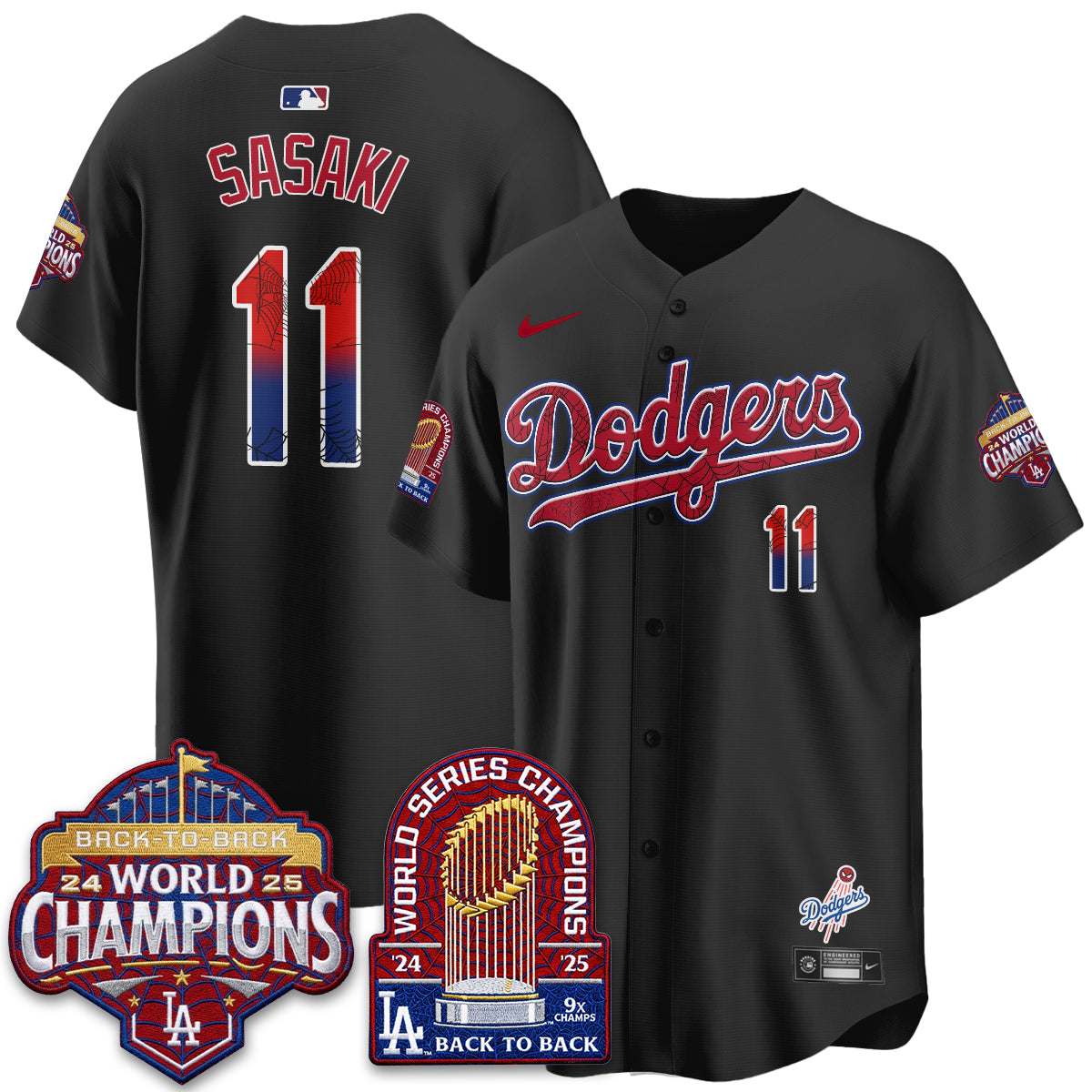 LAD x Web-Head 2026 Vapor Jersey - Stitched-DTD