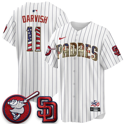 SD 2026 Independence Day USA Vapor Limited Jersey - Stitched-DTD