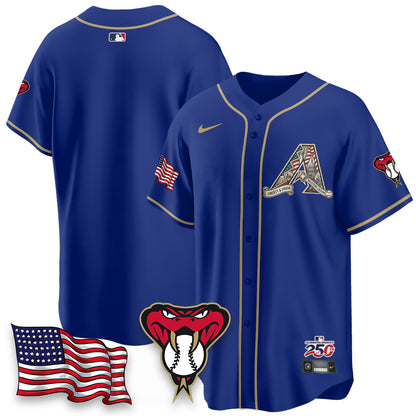 ARI 2026 Independence Day USA Vapor Limited Jersey - Stitched-DTD