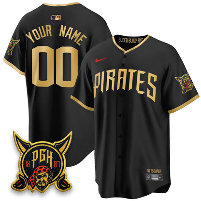 Custom PIT 2026 City Connect Vapor Limited Jersey - All Stitched-DTD