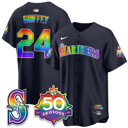 SEA Happy Pride Month Vapor Jersey - Stitched-DTD