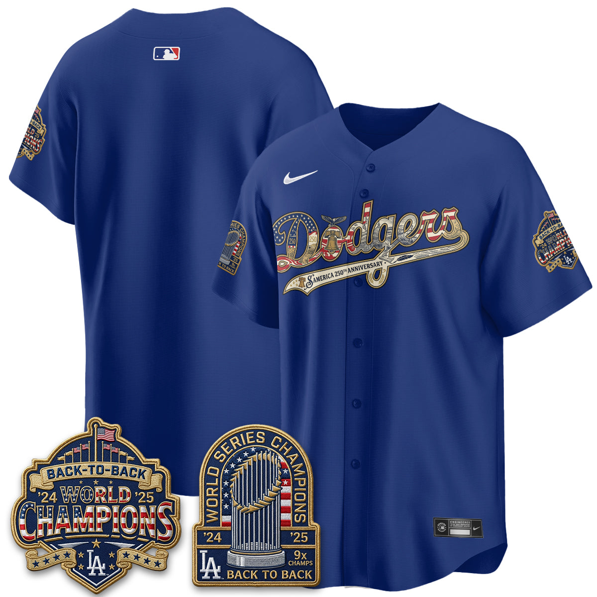 LAD America 250th Anniversary Limited Jersey - Stitched-DTD