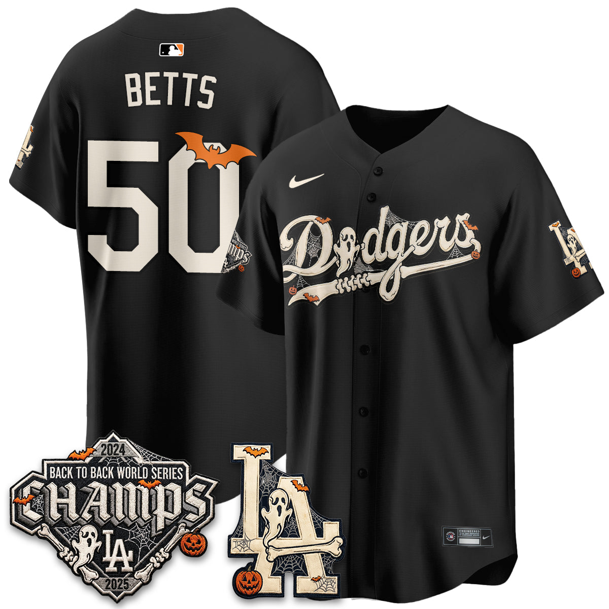 LAD Halloween 2026 Vapor Jersey - Stitched-DTD