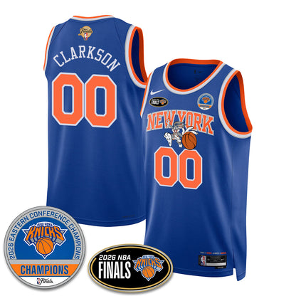 NYK 2026 NBA Eastern Conference Champions x Bunny Vapor Jersey - Stitched-DTD