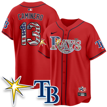 TB Independence Day USA 2026 Vapor Limited Jersey - Stitched-DTD