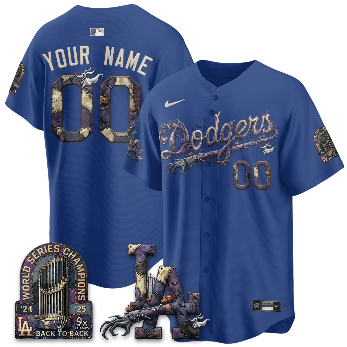 LAD Nightmare Edition Vapor Custom Jersey - Printed-DTD