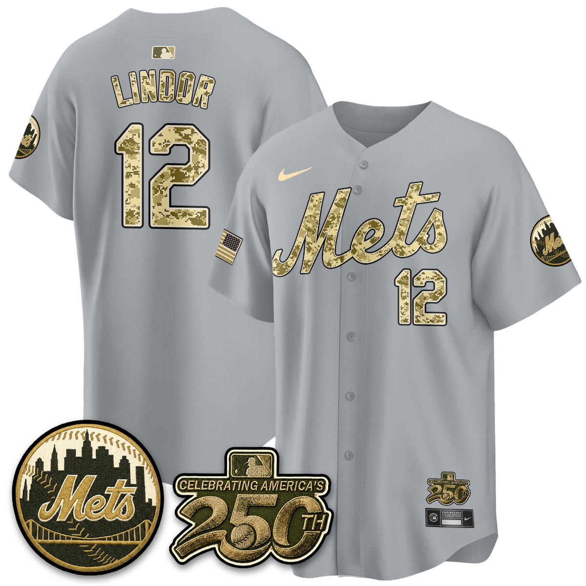 NYM Armed Forces Day Vapor Premier Limited Jersey - All Stitched V2-DTD