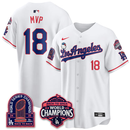 LAD x Hello Kitty Night 2026 Vapor Jersey - All Stitched - V2-DTD