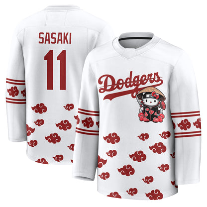 LAD Akatsuki Edition Vapor Hockey Jersey - Stitched-DTD