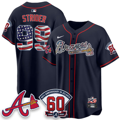ATL 2026 Independence Day USA Vapor Limited Jersey - Stitched-DTD