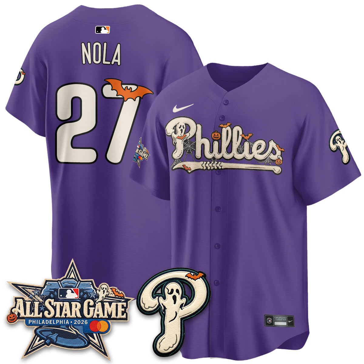 PHI Halloween 2026 Vapor Limited Jersey - Stitched-DTD