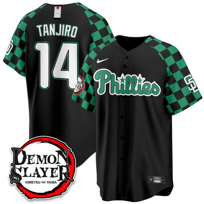 PHI Demon Slayer Vapor Limited Jersey - Stitched-DTD