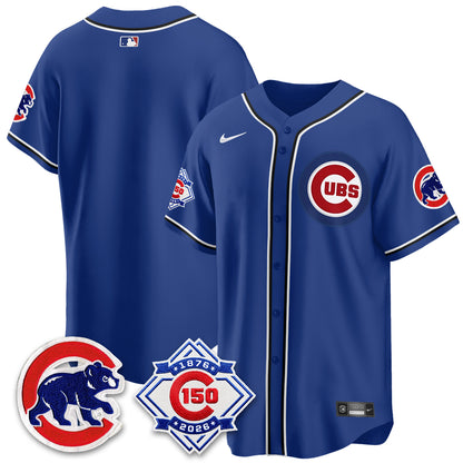 CHC 150th Anniversary Black Out Style Vapor Premier Limited Jersey - All Stitched-DTD