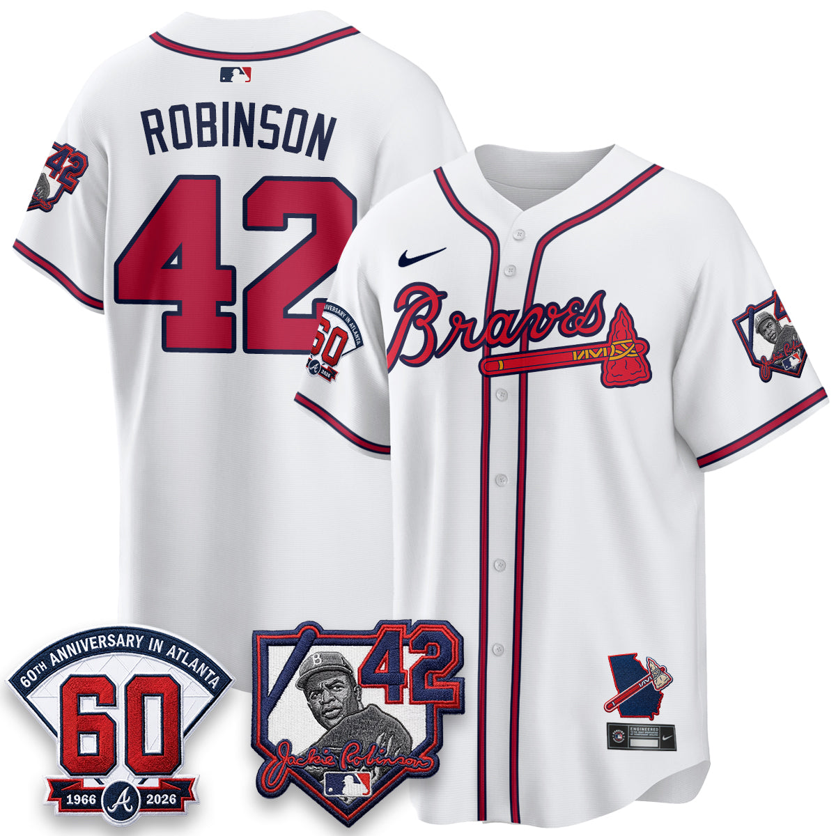 ATL 2026 Jackie Robinson Day Vapor Limited Jersey - All Stitched-DTD