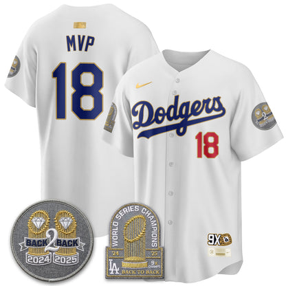 LAD Vapor Limited Jersey - Back to Back Champion - All Stitched-DTD