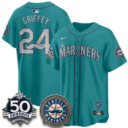 SEA Happy Father's Day Vapor Jersey - Stitched-DTD
