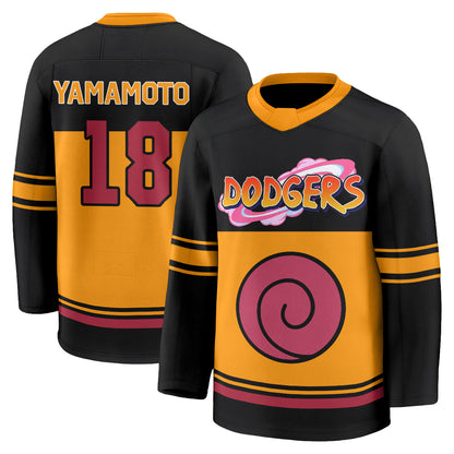 LAD Naruto Edition Vapor Hockey Jersey - Stitched-DTD
