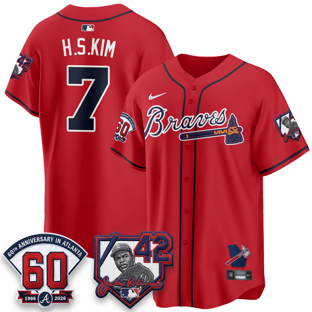 ATL 2026 Jackie Robinson Day Vapor Limited Jersey - All Stitched-DTD