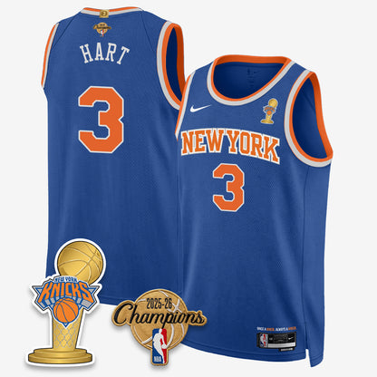 NYK 2026 Basketball Champions Vapor Jersey - Stitched-DTD