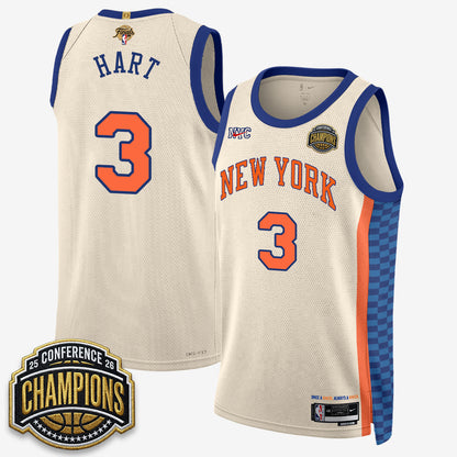 NYK 2026 NBA Finals City Edition Jersey V3- Stitched-DTD