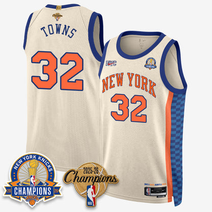 NYK 2026 Basketball Champions Special Edition Vapor Jersey V2- Stitched-DTD