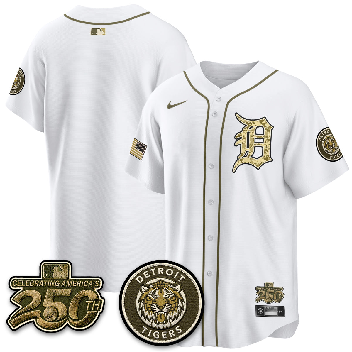 DET 2026 Armed Forces Day Jersey - Stitched-DTD