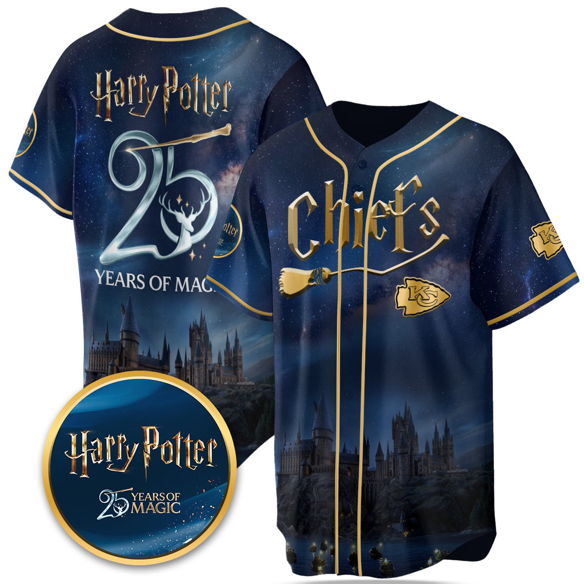 Football Team x HP 25 Years of Magic Limited Edition Jersey - Printed-DTD