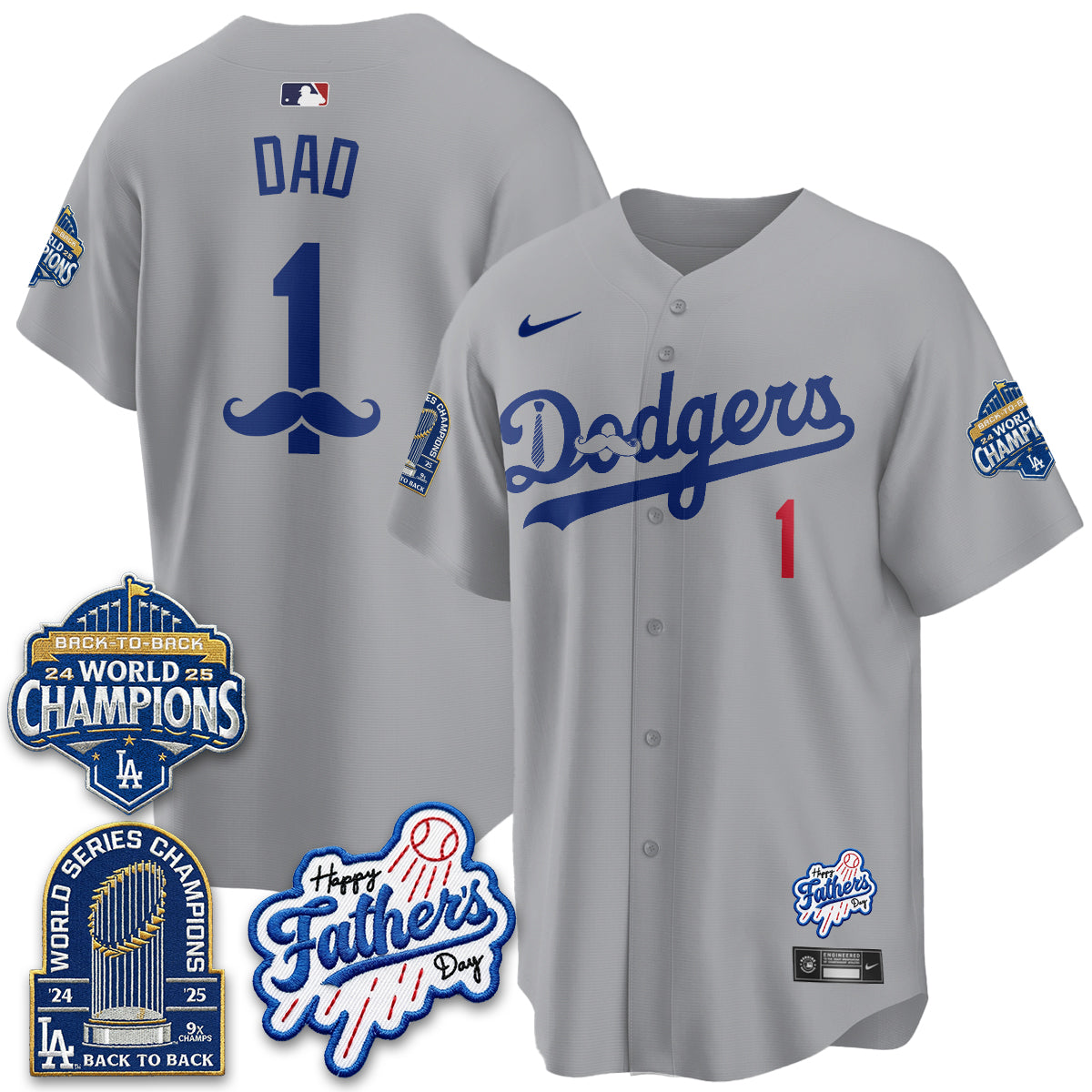LAD Happy Father's Day 2026 Jersey - Stitched-DTD