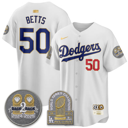 LAD Vapor Limited Jersey - Back to Back Champion - All Stitched-DTD