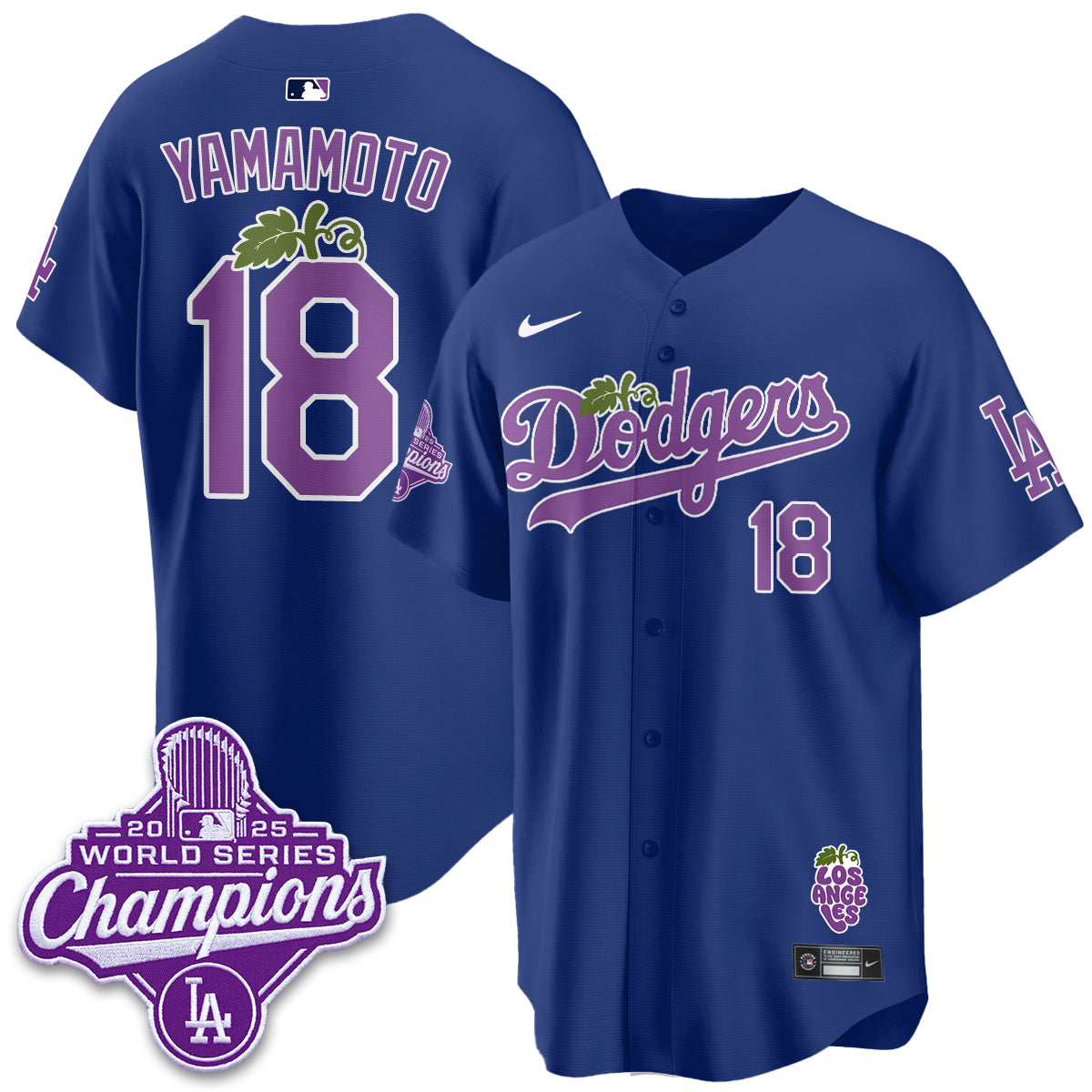 LAD Grape Edition Vapor Jersey - Stitched-DTD
