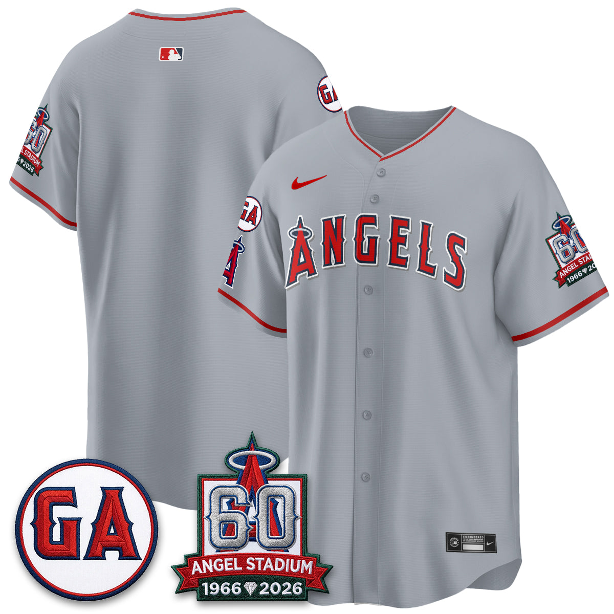 LAA 60th Anniversary Vapor Jersey - All Stitched V3-DTD