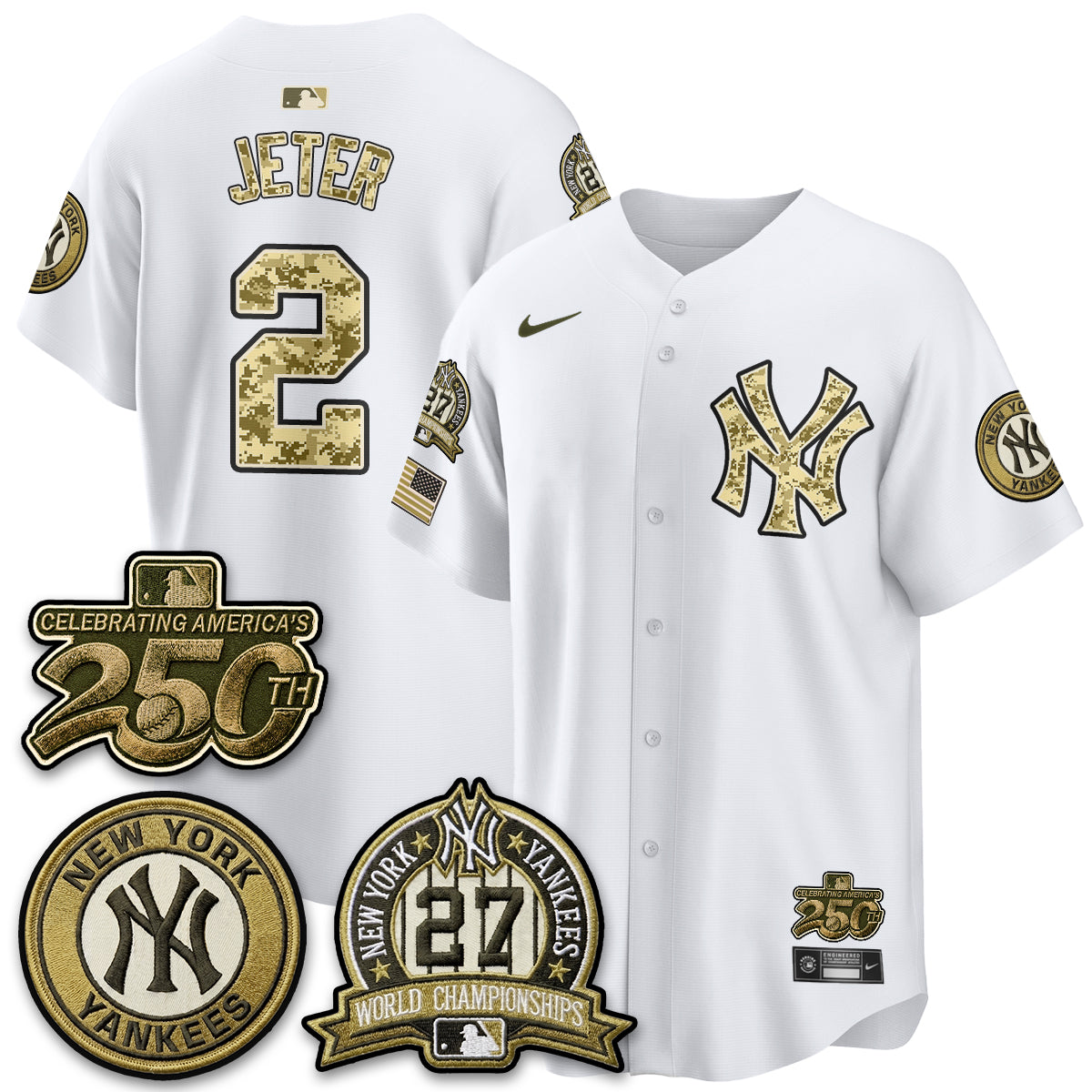 NYY Salute to Service 2026 Vapor Limited Jersey - Stitched-DTD