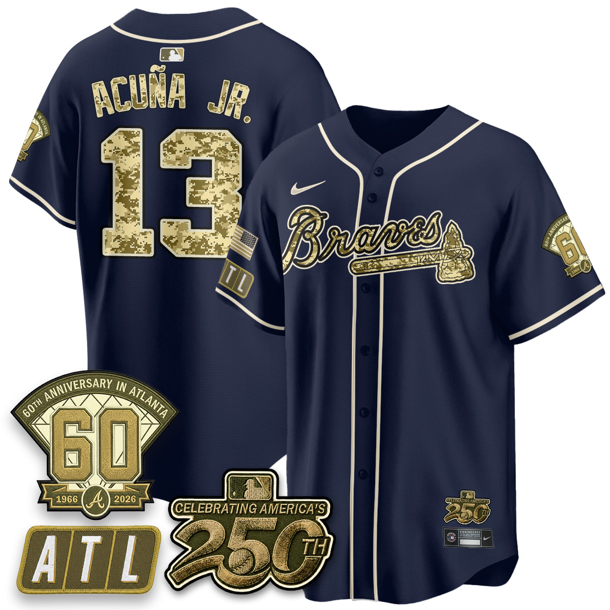 ATL Salute to Service 2026 Vapor Limited Jersey - All Stitched-DTD