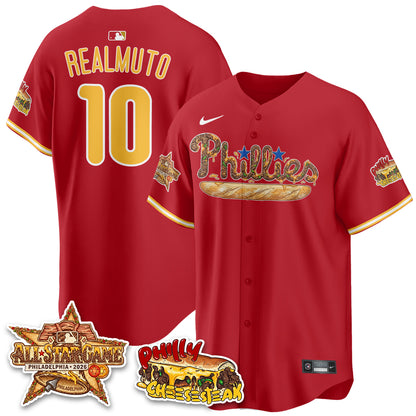 Philadelphia Phillies Cheesesteak Edition Vapor Limited Jersey - Stitched-DTD