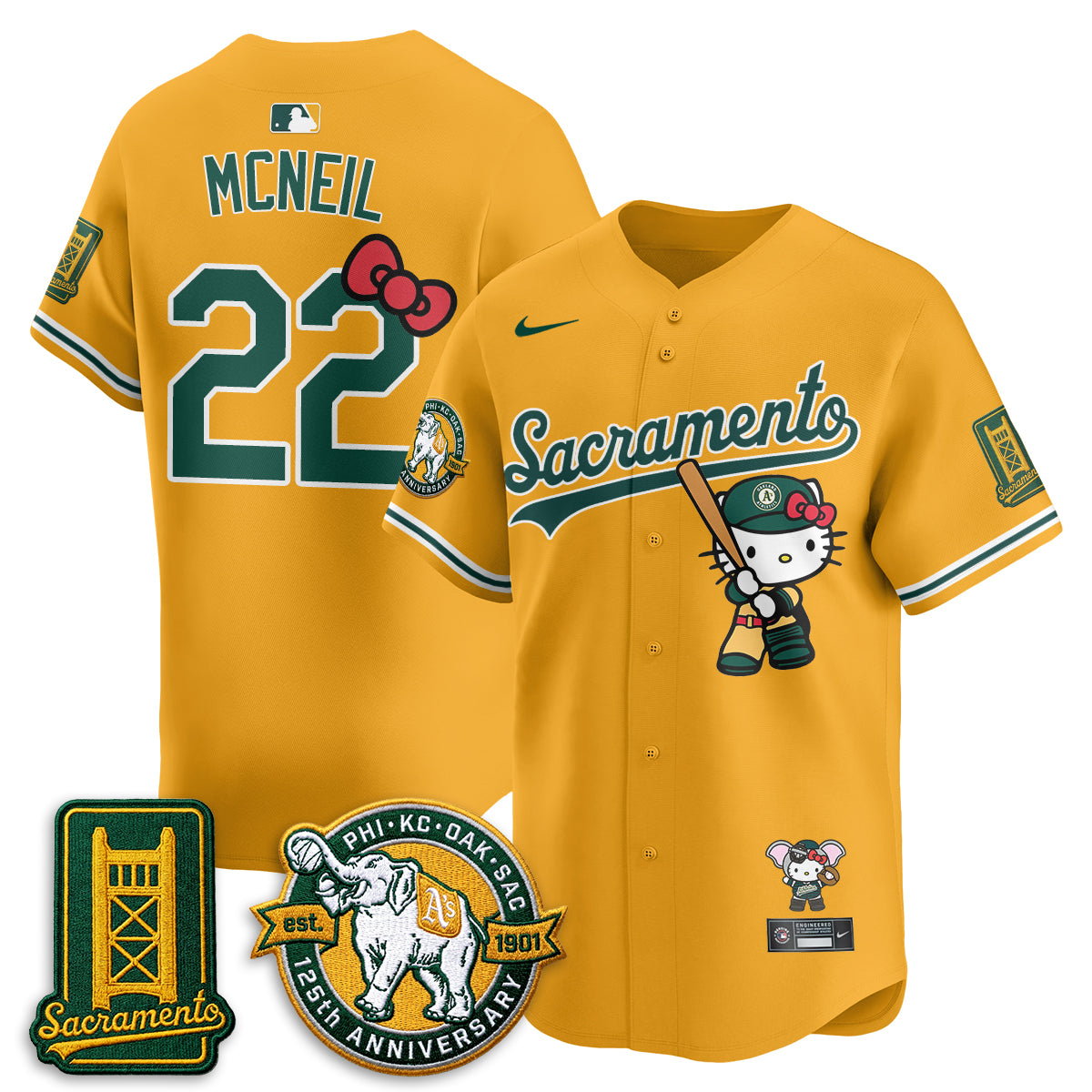 OAK x Meow KT 2026 Vapor Limited Jersey - Stitched-DTD
