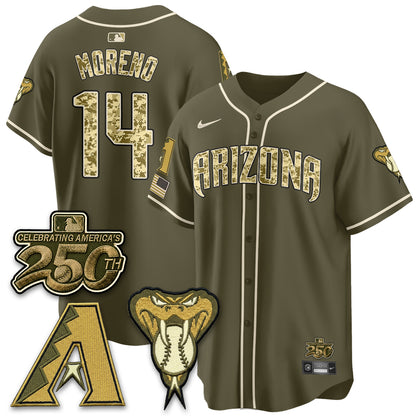 ARI Salute to Service 2026 Vapor Premier Limited Jersey - All Stitched-DTD